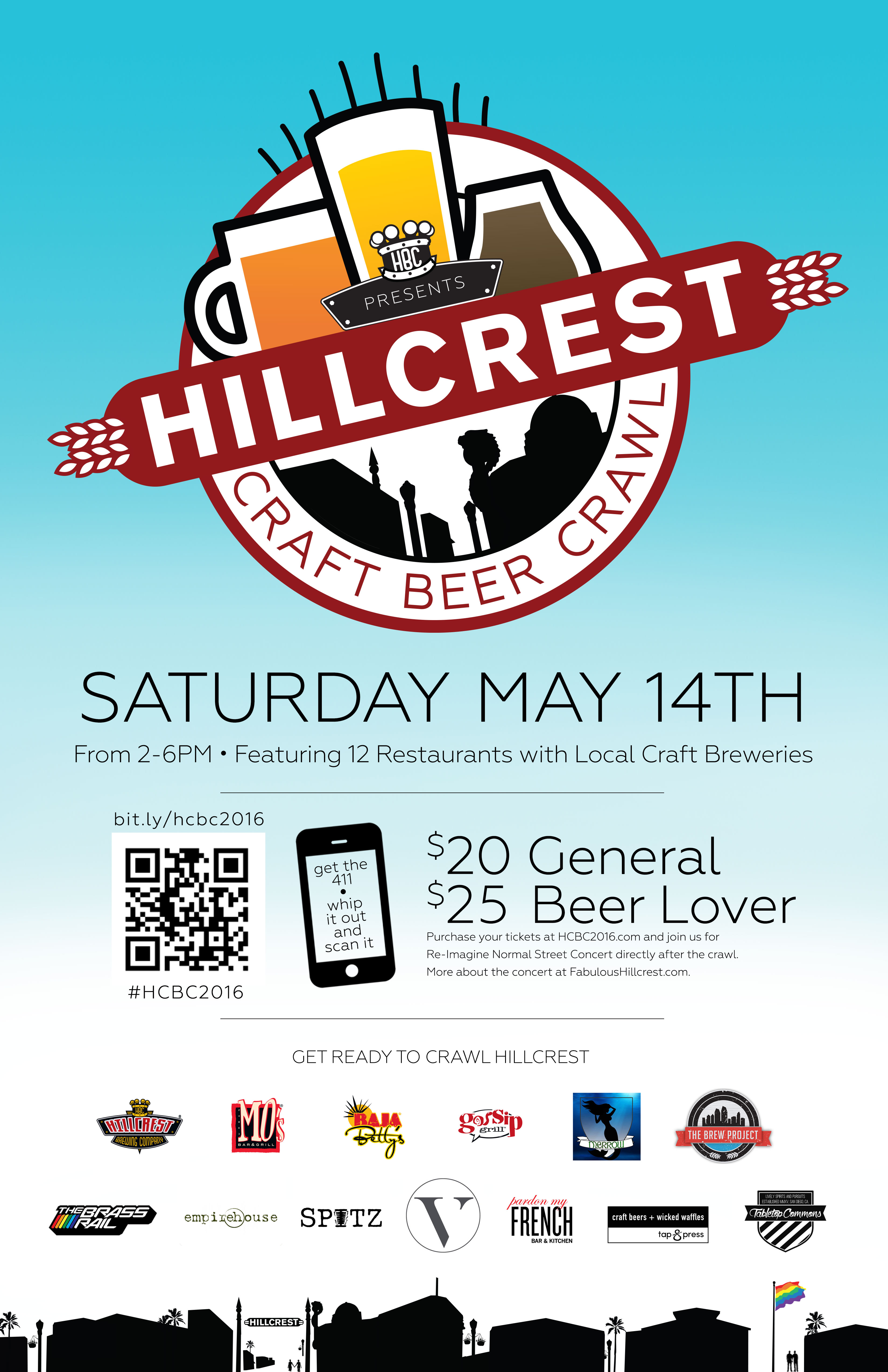 Hillcrest Craft Beer Crawl