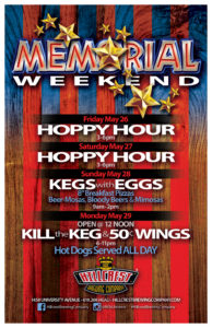 Memorial-weekend-day-events-hillcrest-brewing-company